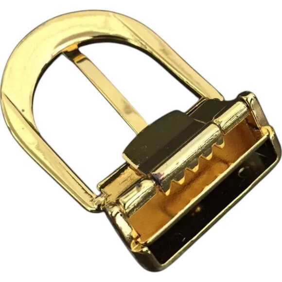 390199AX (S2) Burberry Belt Buckle 105cm Black Leather main image 5